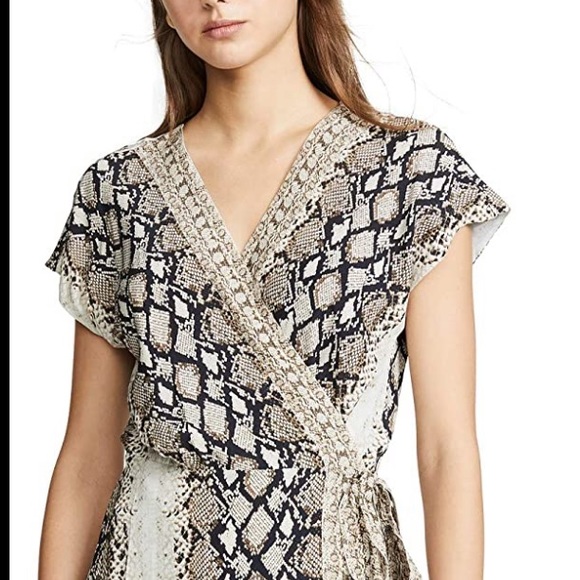 NWT Joie Animal Print Dress - Picture 3 of 15